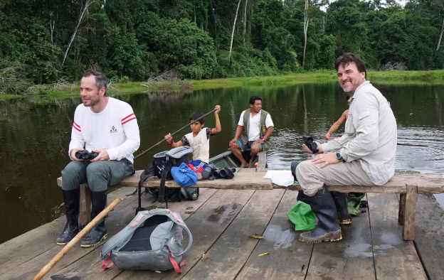 On the catamaran. Photo: Jessica Groenendijk, Words from the Wild