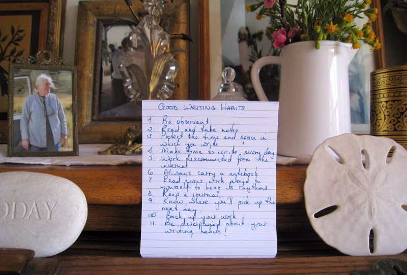 11 Good Writing Habits