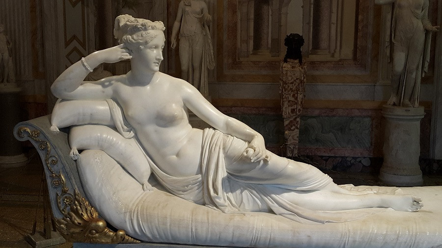 Paulina Borghese, by Canova, Borghese Gallery, Rome. Photo: www.jessicagroenendijk.com